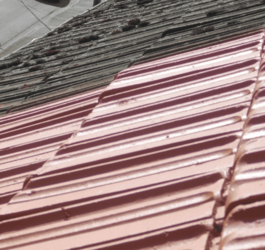 Enlever la mousse du toit